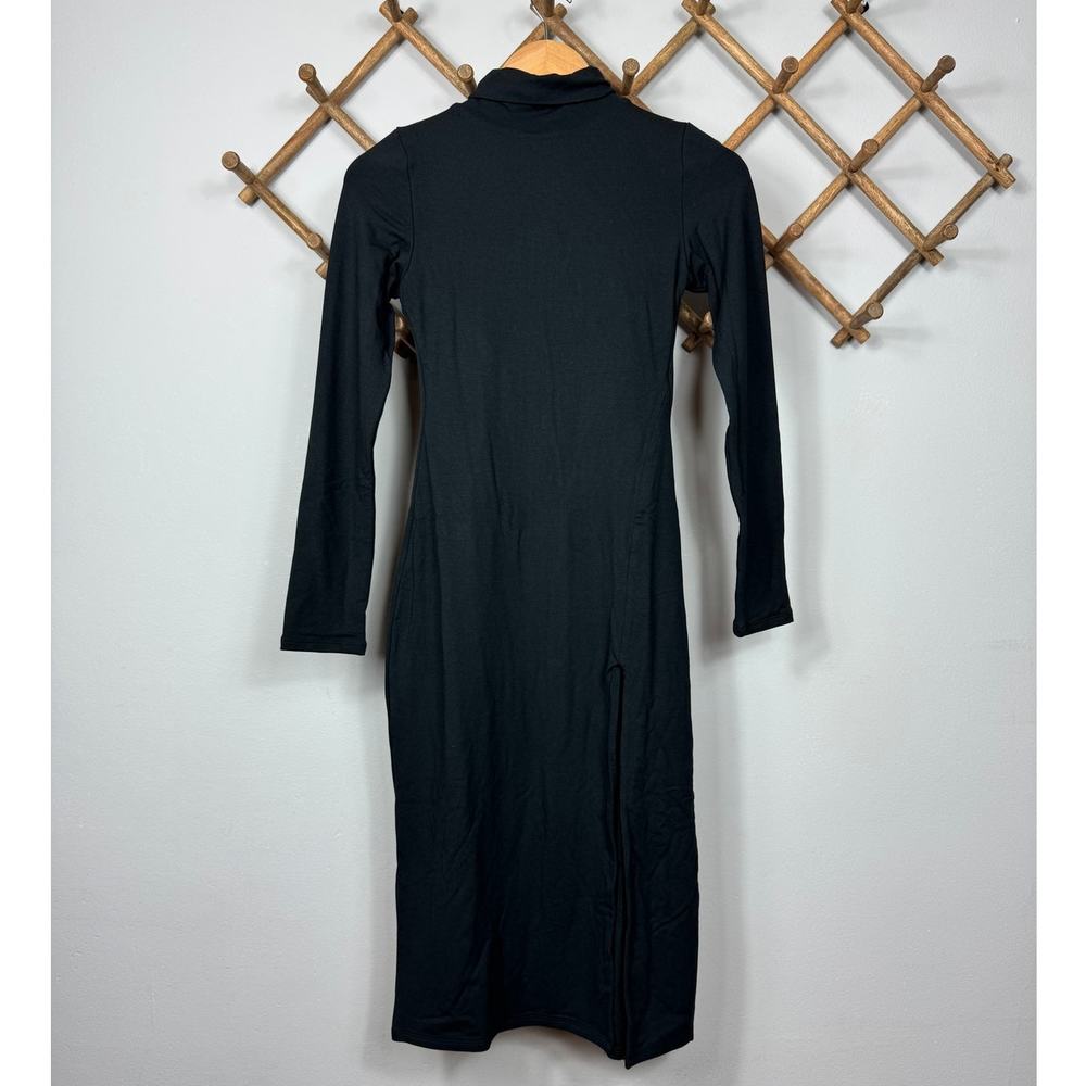 New Re Ona Turtleneck Dress In Black Women's Size M — image 2 of 8